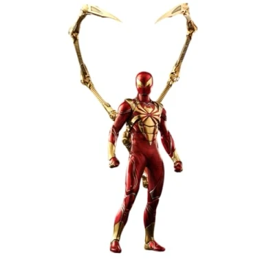 Image de Hot Toys Spider Man 1:6 Iron Armour Marvel Comics Amazing Multicolore HT904935