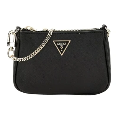 Image de Guess Saffiano Sac à main, Femme, Taille: One Size, Nero