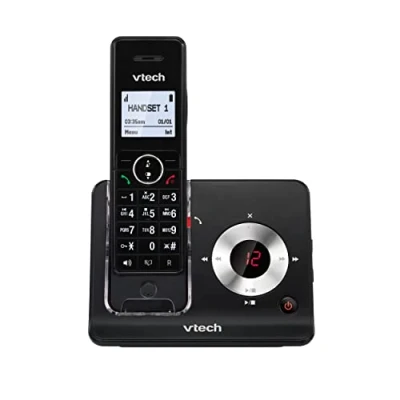 Image de VTech MS3050 Téléphone Fixe sans Fil DECT avec Blocage d&#039;appel, répondeur, Identification de l&#039;appelant/Appel en Attente, amplificateur Volume, Haut Parleur Mains Libres, numérotation Rapide