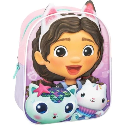 Image de CERDÁ LIFE&#039;S LITTLE MOMENTS, Sac à dos pour enfants Gabby et sa Maison Magique Unisex Kids, PINK, Regular