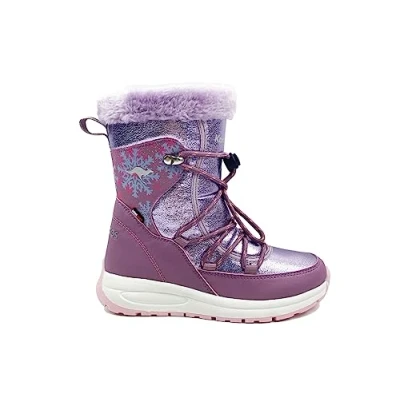 Image de KangaROOS K PE Snooze RTX Botte de Neige, Grape Rosewater, 32 EU