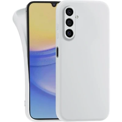 Image de MyGadget Coque pour Samsung Galaxy A34 5G Case TPU Souple &amp; Soft Cover Protection Extra Fine Légère Étui Coloré Anti Choc Blanc
