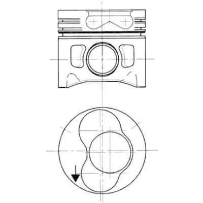 Image de Piston KOLBENSCHMIDT 99742700