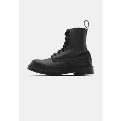 Image de Dr. Martens 1460 Pascal MONO 8 EYE BOOT Bottines à lacets, Femme, Taille: 36, Black virginia Cuir