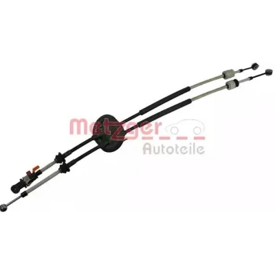 Image de METZGER 3150076 Tirette à câble, boîte de vitesse manuelle Double câble commande PEUGEOT: 307 3/5 portes, Break, CC