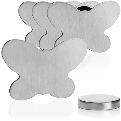 Image de com four® 4X Poids de Nappe en Acier Inoxydable Pince magnétique pour env. 55g