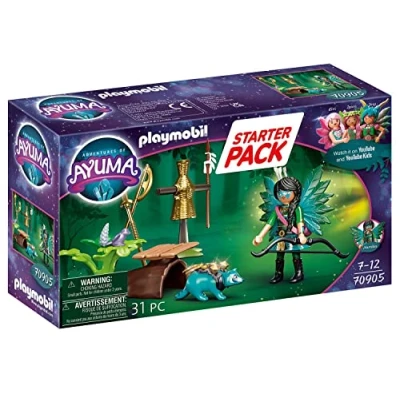 Image de Playmobil Starter Packs Starterpack Knight Fairy MET Wasbeer Jouet pour enfants, Taille: One Size, Multicoloured