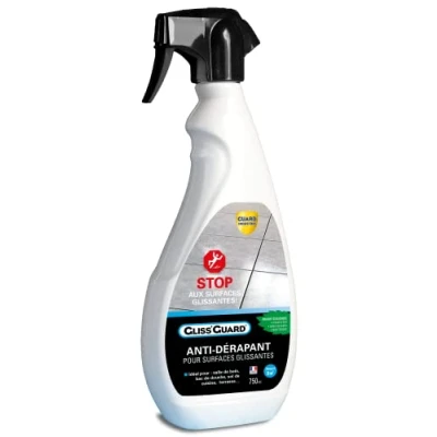 Image de Guard Industrie Antidérapant Invisible Sol Glissant Gliss&#039;Guard Ultra Puissant Spray 750ml