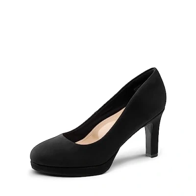 Image de DREAM PAIRS Escarpins Femme Classique et Elégant Chaussures Habillées à Talons Hauts Confortable,Size 41,Noir Nubuck,SDPU2365W