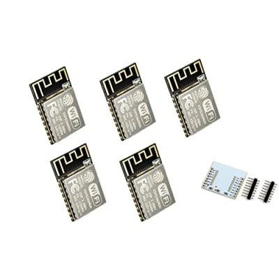 Image de 5pcs Esp 12S ESP12S Esp8266 Serial WiFi Module (upgrade 12) +5pcs Plate Expansion 5 pcs Dans Le Port Série Sans Fil Émetteur Récepteur + Plaque D&#039;expansion