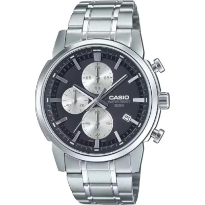 Image de Casio Homme Analogique Numérique Quartz Montre avec Bracelet en Acier Inoxydable Watch MTP E510D 1A2VDF