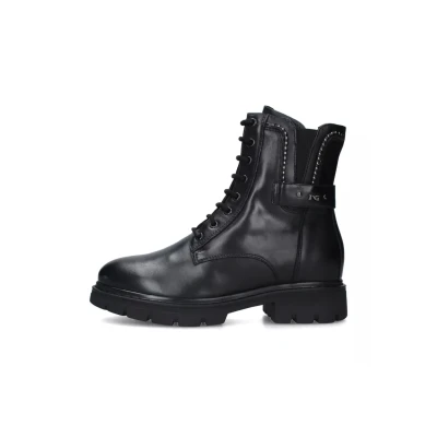 Image de Nero Giardini I514770D Bottines Motardes Femme en Cuir Noir 39 EU