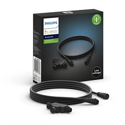 Image de Philips Hue Outdoor câble BT 2,5 m + prise T