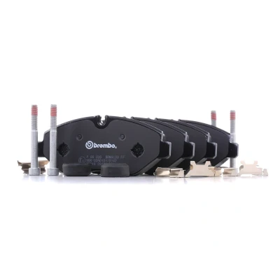 Image de BREMBO P A6 026 Jeu de plaquettes frein préparé pour indicateur d&#039;usure avec vis d&#039;étrier accessoires IVECO: Daily V Van / Break
