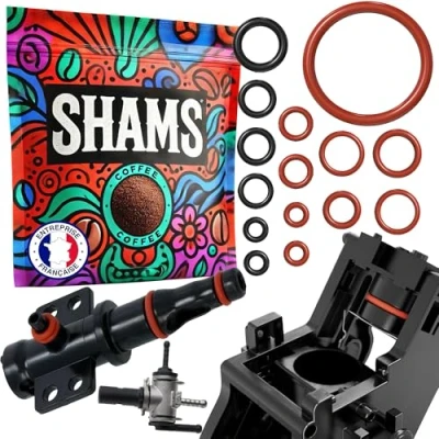 Image de KIT 15 Joints TORIQUE D&#039;ÉTANCHÉITÉ Remplacement Valve DE Support, SOUPAPE A Vapeur, Groupe D&#039;INFUSION D’ÉCOULEMENT Compatible avec Les Machine CAFÉ Philips SAECO SPIDEM GAGGIA