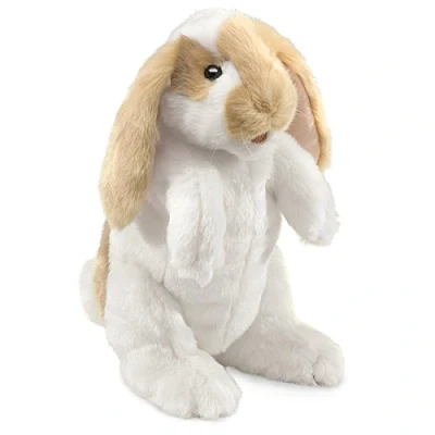 Image de Folkmanis Standing Lop Rabbit Puppet
