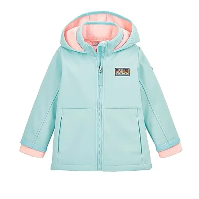 Image de first instinct by killtec Enfants Veste softshell/veste d&#039;extérieur avec capuche FIOS 59 MNS SFTSHLL JCKT, light steel mint, 110 116, 41563 000