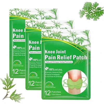 Image de 3 BoxesFlexiknee Natural Knee Pain Patches, Joint Relief Patch, Flex Patch,Herbal Patches for