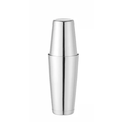 Image de HENDI shaker à cocktail, BarUp, Boston Tin on Tin, utilisation universelle, 2 shakers lestés : 600ml, ø90x(H)140mm et 800ml, ø92x(H)174mm, lavable au lave vaisselle, acier inoxydable