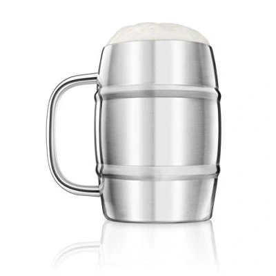 Image de Final Touch Grande tasse à bière double paroi en acier inoxydable 1 litre fta1700