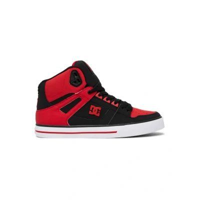 Image de DC Shoes PURE WC Chaussures de skate, Taille: 45, Fiery red/white/black Cuir