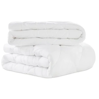 Image de WAVVE Couette 4 Saisons 135x200 3 en 1（150g/m²+ 300g/m²= 450g/m²）, Été Légère + Mi Saison = Tempérée Chaud Hiver avec Boutons Pression, Facile à Attacher