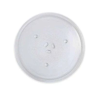 Image de DL SERVICE Assiette micro ondes en verre compatible avec presque tous les modèles de différentes marques, diamètre 270 mm