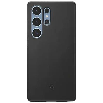 Image de Spigen Thin Fit MagFit Coque Compatible avec Samsung Galaxy S25 Ultra Noir