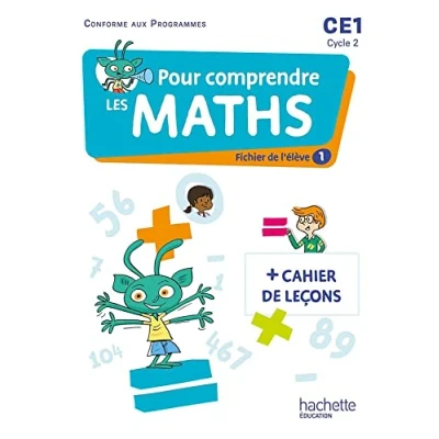Image de Pour comprendre les maths CE1 Fichiers élève 1 et 2 + Mémo Pages matériel Ed. 2023 (Broché)