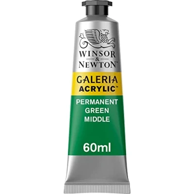 Image de Winsor &amp; Newton Acrylique Galeria 60ml Vert Permanent Moyen Série 1