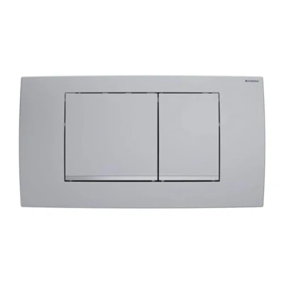 Image de Geberit JQ.1 Twinline30 Plaque d&#039;actionneur Double rinçage 115.899 Coloration : laqué Chrome Mat/Facile à Nettoyer Installation &gt; Sonstiges/Zubehör
