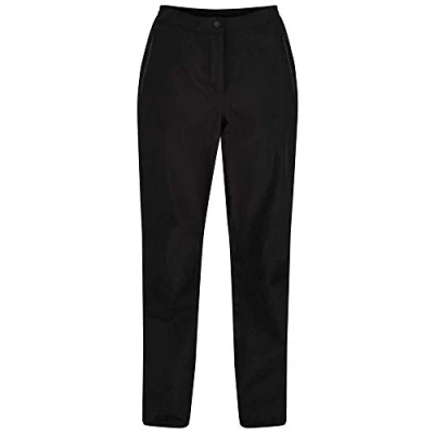 Image de Regatta Femme Surpantalon Technique Highton Stretch Overtrousers, Noir, XXL EU