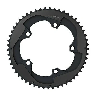 Image de Sram Route B2 X Glide Yaw 11 Vitesse S3 130 Alum5Mm Deux Broches (53 39) Chainring Unisex Adult, Noir, 11spd 53T