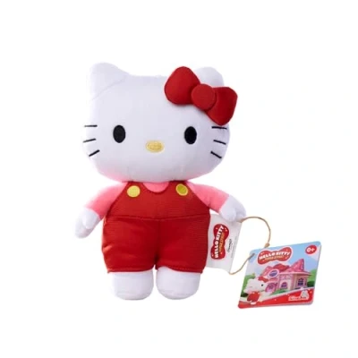 Image de Simba Peluche Hello Kitty 20 cm Super Style 4 modèles, Licence Officielle, Authentique, 1 unité de manière aléatoire, Convient à Tous Les âges (109280150)