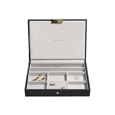 Image de Stackers Couvercle pour boîte à Bijoux Classique en Noir