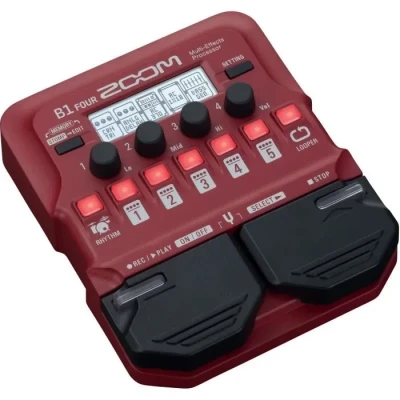 Image de Zoom B1 FOUR Multieffet pour basse
