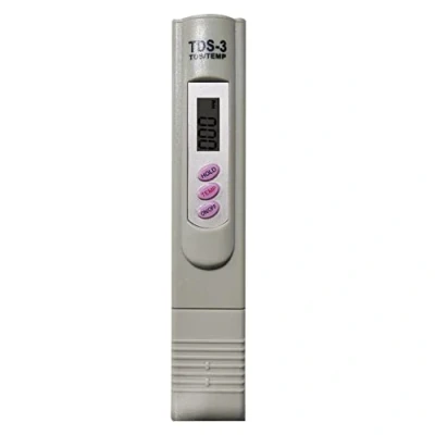 Image de Smandy Numérique TDS Testeur Qualité de l&#039;eau Pureté Temp/PPM Mètre Test Portable Total Solides dissous Meter Pen pour ménage Eau Potable Hydroponique Aquarium Piscine