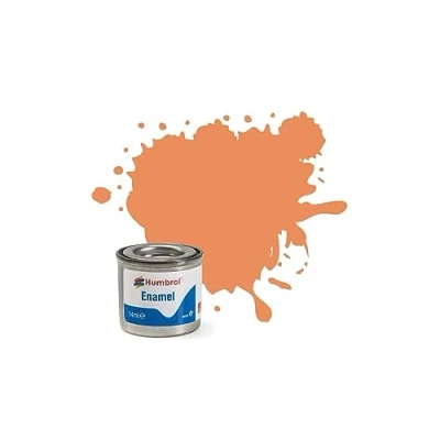 Image de AB Gee Humbrol 14ml No. 1 Tinlet Enamel Paint 61 (Flesh Matt)