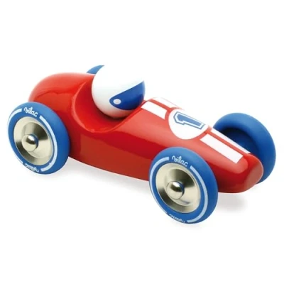 Image de VILAC jouet 1er âge Véhicules Voiture de course GM rouge 2247R