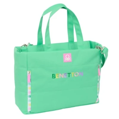 Image de Sac à dos SAFTA Benetton Mint Pour ordinateur portable 14,1 Vert menthe 54 x 17 31 cm