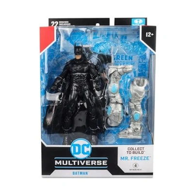Image de McFarlane DC Collect to Build, Figurine articulée Batman, de 18 cm avec Socle et Accessoires pour Le Costume, Design Authentique, collectionneurs, 12 Ans Plus, Bizak