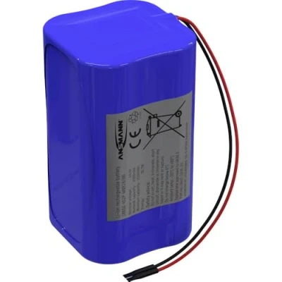 Image de Ansmann 4S1P Pack de Piles Rechargeables 4X 18650 avec câble Li ION 14.4 V 2550 mAh