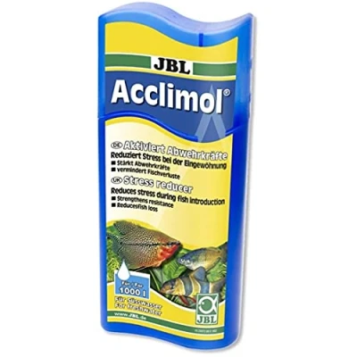 Image de JBL Acclimol 2307300 Traitement de l&#039;eau pour Aquariums d&#039;eau Douce réarmer Les Poissons 500 ML