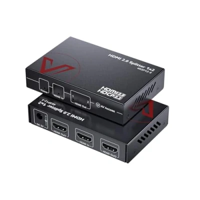 Image de AV Access 1 en 2 Sortie UHD 4K@60Hz 1080p@120Hz Répartiteur HDMI 2.0 avec downscaling, 18Gbps, 1x2 4K HDR10 et 3D, HD Lossless Audio, HDCP 2.2, Gestion EDID
