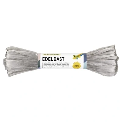 Image de Folia Synthetic Raffia 30m corde Synthétique Cordes (Synthétique, Argent)