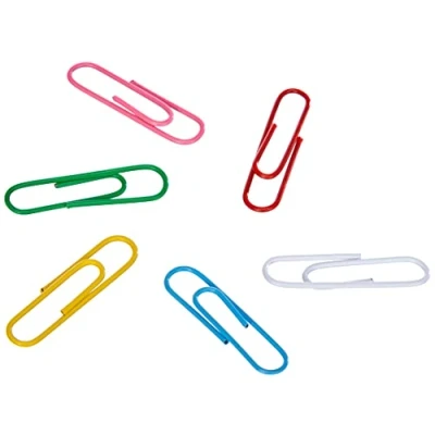 Image de Apli 11723 Boîte de trombones Multicolore 32 mm