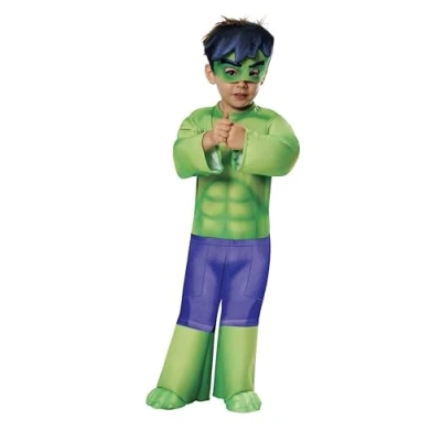 Image de Rubies Spidey et ses amis extraordinaires officiel Déguisement classique Hulk 2 3 ans