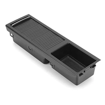 Image de Terisass Insertion de Stockage Plateau d&#039;organisateur Console Centrale Voiture 51167038323 adapté pour la série 3 e46 1998 2007 Centre Console+ e46+Console e