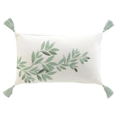 Image de Coussin DOUCEUR D&#039;INTERIEUR Nymphea 30 x 50 cm Déhoussable Rectangulaire