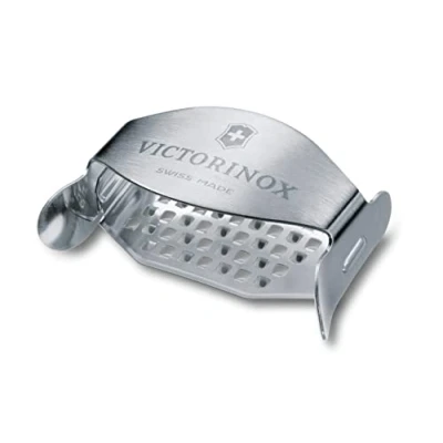 Image de Victorinox Râpe à Fromage, en Acier Inoxydable, Durable, Robuste, Extrêmement Tranchante, de Grande Qualité,